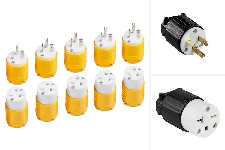 Detailed view of Best 250 Volt Plug Connectors