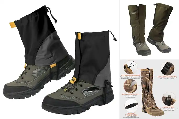 Detailed view of Best Adjustable Gaiters For Boots