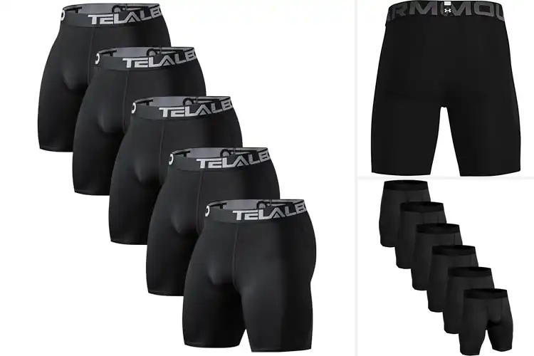 Detailed view of Best All Sport Compression Shorts For Men