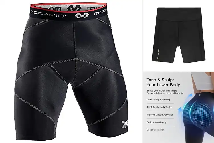 Detailed view of Best Athletic Shorts For Hip And Thigh Support