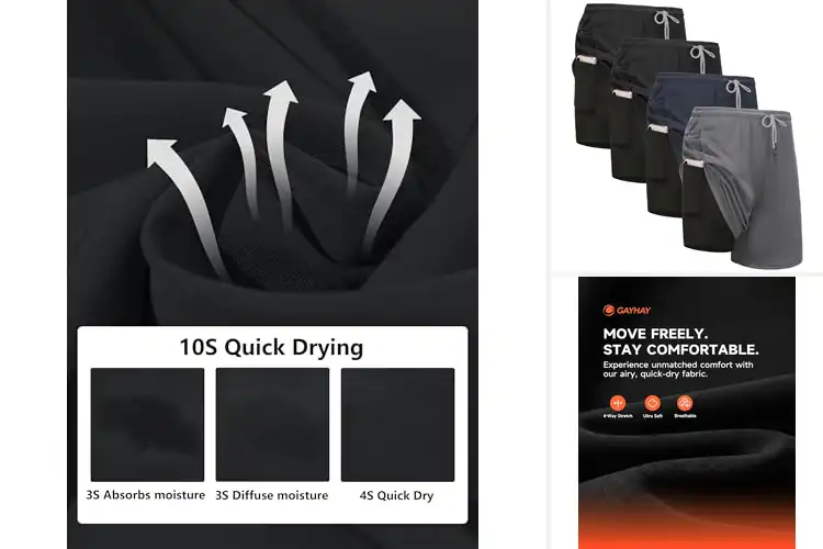 Detailed view of Best Athletic Shorts For Running