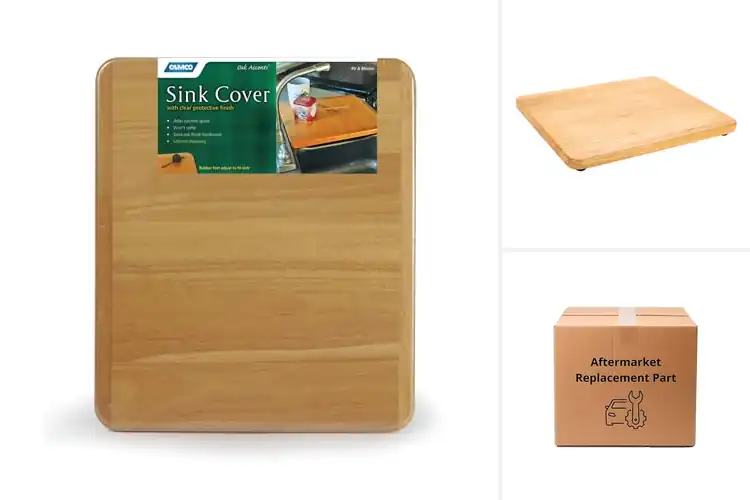 Detailed view of Best Camco Sink Covr 13×15 Best: Space-Saving Counter Cover