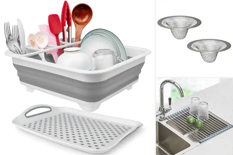 Detailed view of Best Camper Sink Accessories to Organize and Simplify Travel
