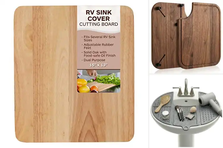 Detailed view of Best Camping Sink Covers: Maximize Your Space