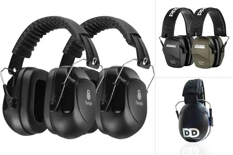 Detailed view of Best Comfortable Shooting Earmuffs