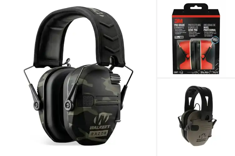 Detailed view of Best Comfortable Tactical Earmuffs