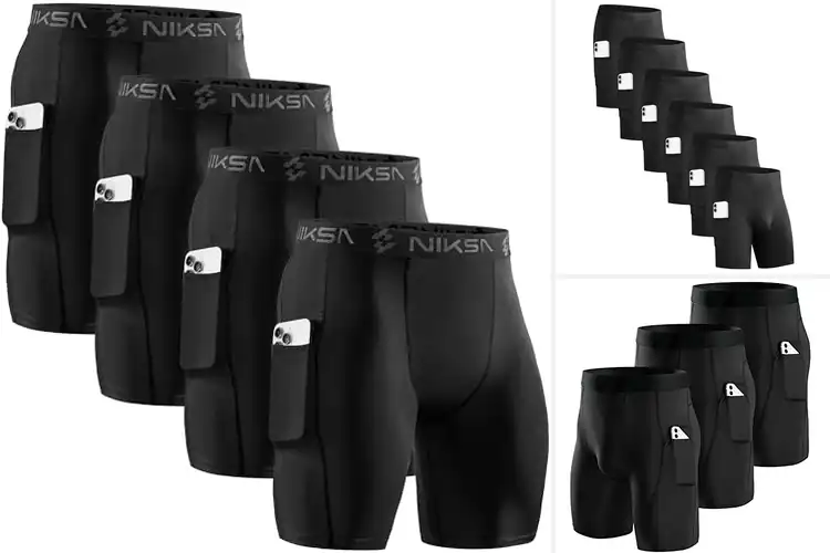 Detailed view of Best Compression Shorts For Men With Pockets