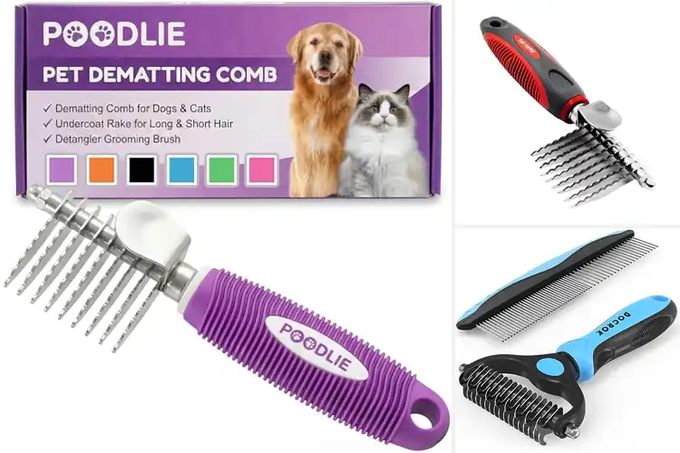 Detailed view of Best Dematting Comb For Dogs And Cats