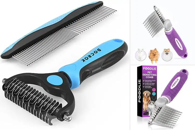 Detailed view of Best Dematting Combs For Dogs And Cats