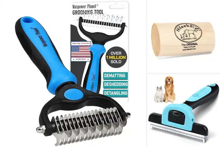 Detailed view of Best Deshedding Tools: Happy Pet, Fur-Free Home