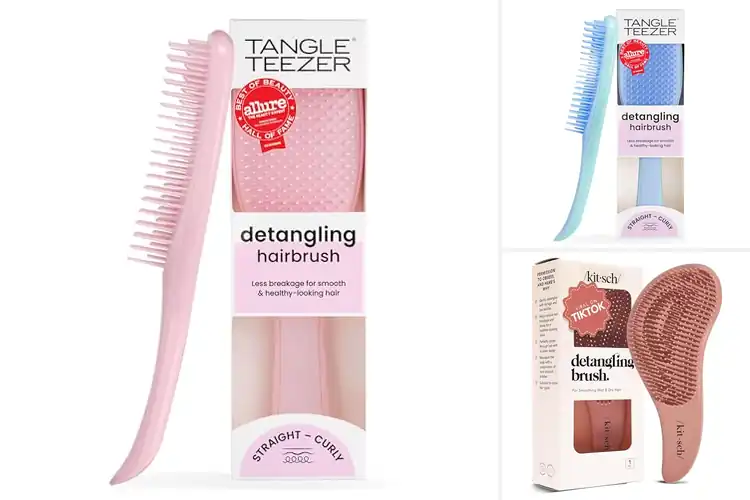 Detailed view of Best Detangling Brushes For All Hair Types