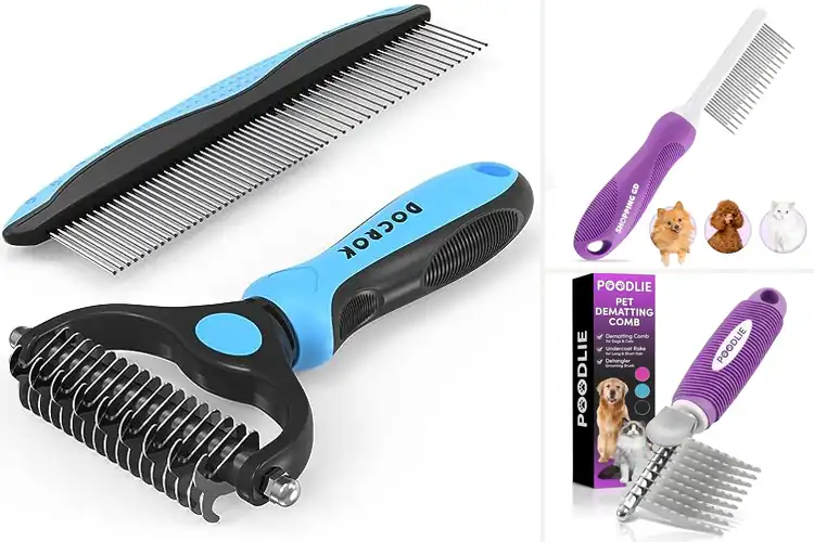 Detailed view of Best Detangling Combs for Dogs