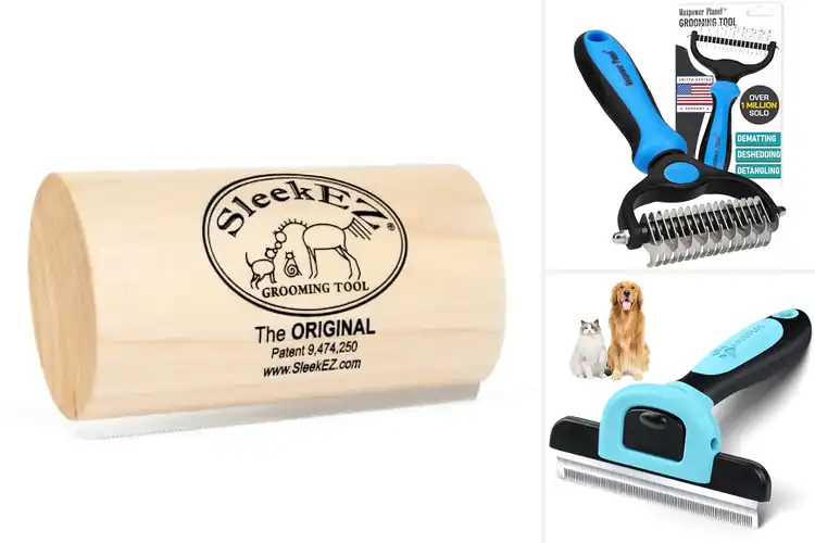 Detailed view of Best Dog Deshedding Tools