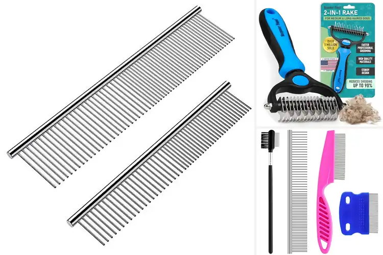 Detailed view of Best Dog Grooming Combs: Smooth, Tangle-Free Coats Made Easy