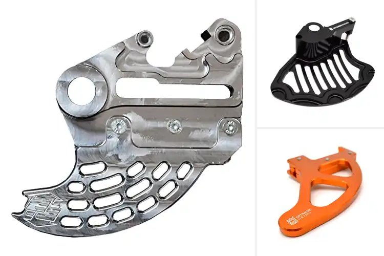Detailed view of Best Enduro Disc Guards