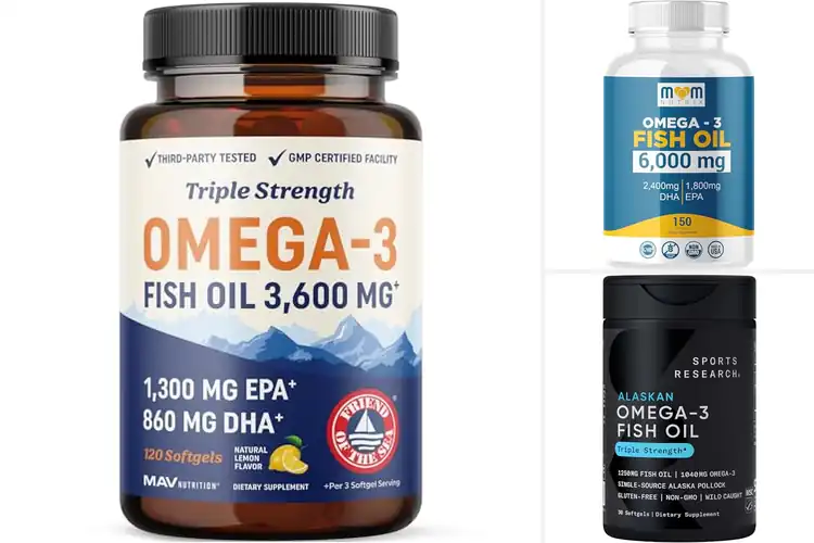 Detailed view of Best EPA DHA Fish Oil Softgels