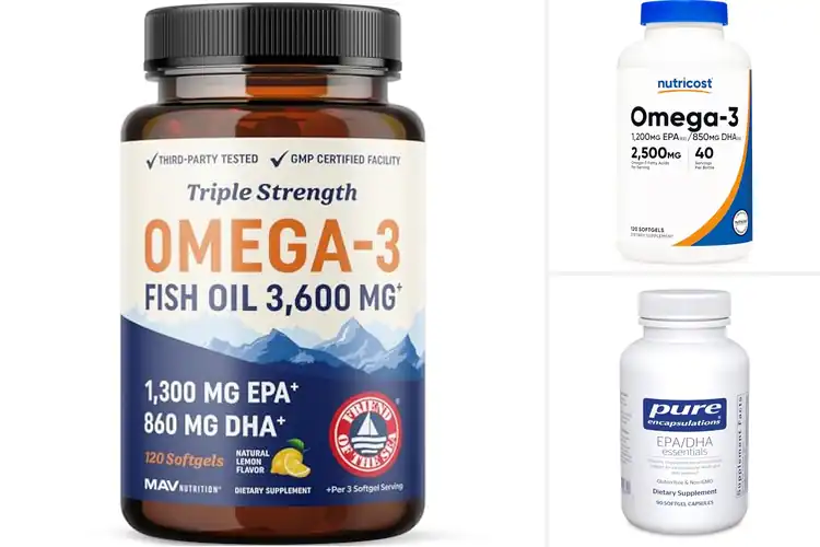 Detailed view of Best EPA DHA Supplements: Top Picks for Brain & Heart Health