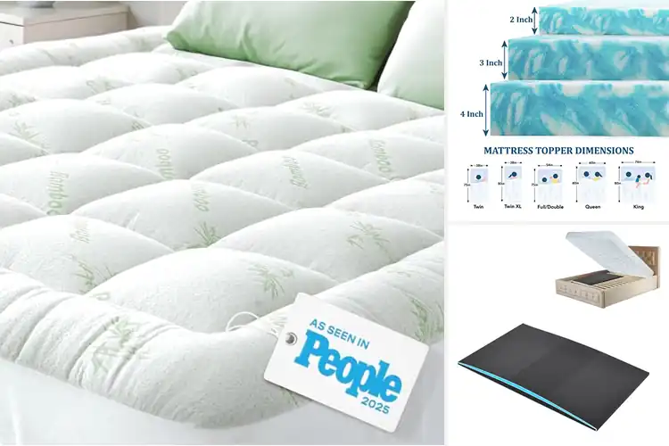 Detailed view of Best Extend Mattress Life Toppers