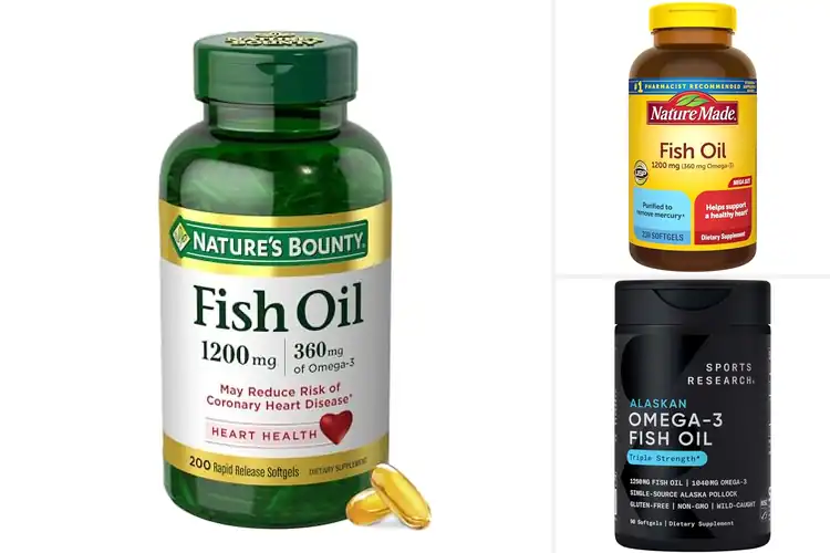 Detailed view of Best Fish Oil Softgels: Pure Omega-3s for Heart & Mind