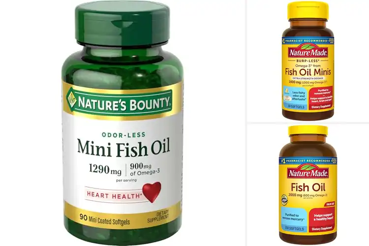 Detailed view of Best Fish Oil Without Artificial Coatings