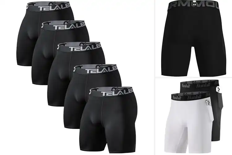 Detailed view of Best Fit Compression Shorts