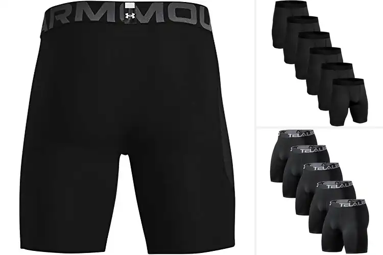 Detailed view of Best Fitting Compression Shorts For Men