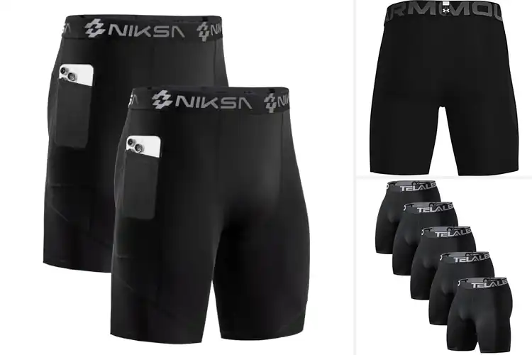 Detailed view of Best Fitting Compression Shorts