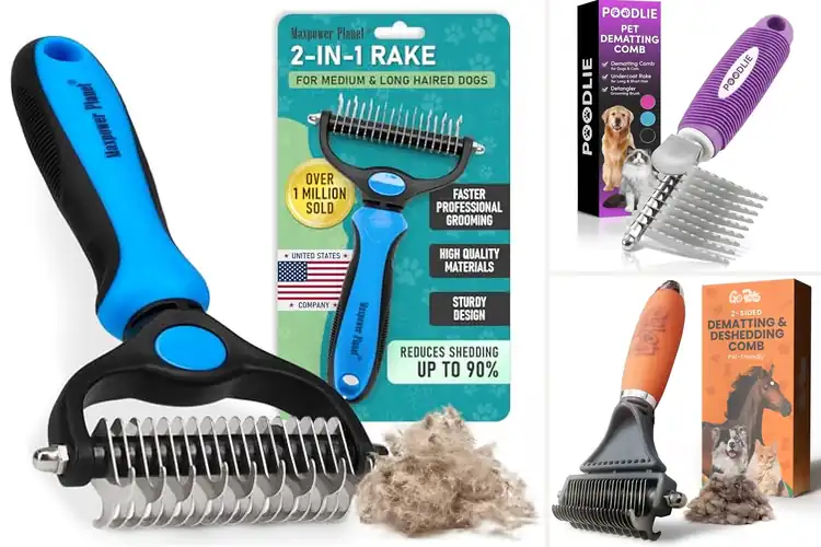 Detailed view of Best For All Hair Types Dematting Comb