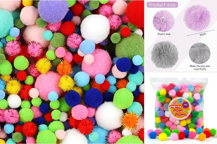 Detailed view of Best Fuzzy Pompoms