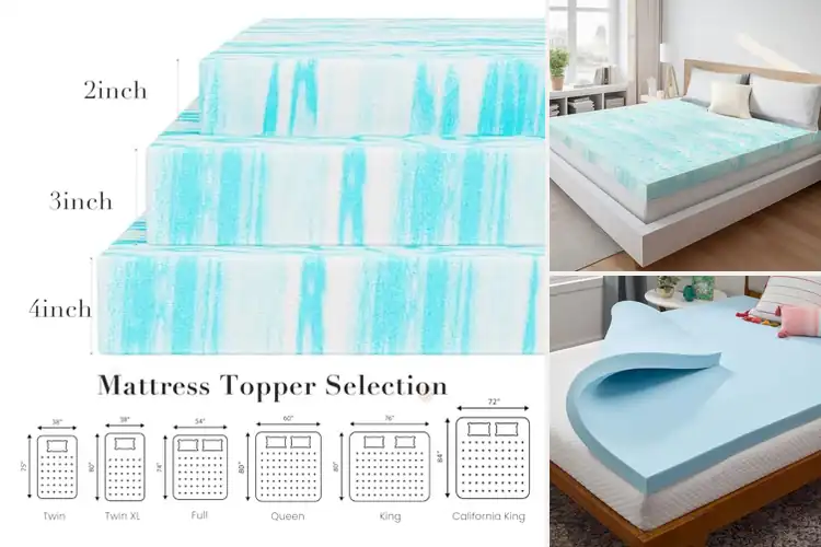 Detailed view of Best Gel Mattress Toppers