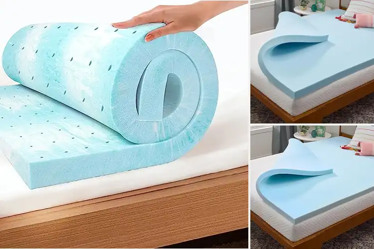 Detailed view of Best Gel Memory Foam Mattress Toppers