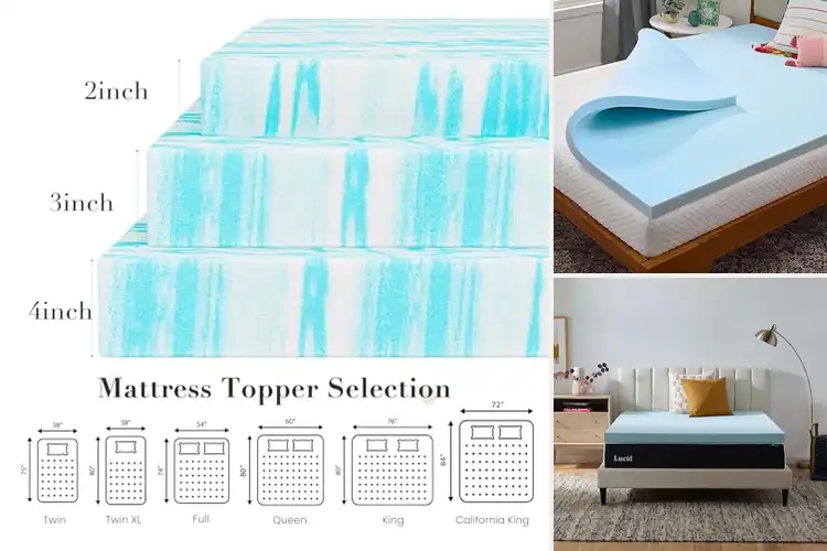 Detailed view of Best Gel Memory Foam Toppers