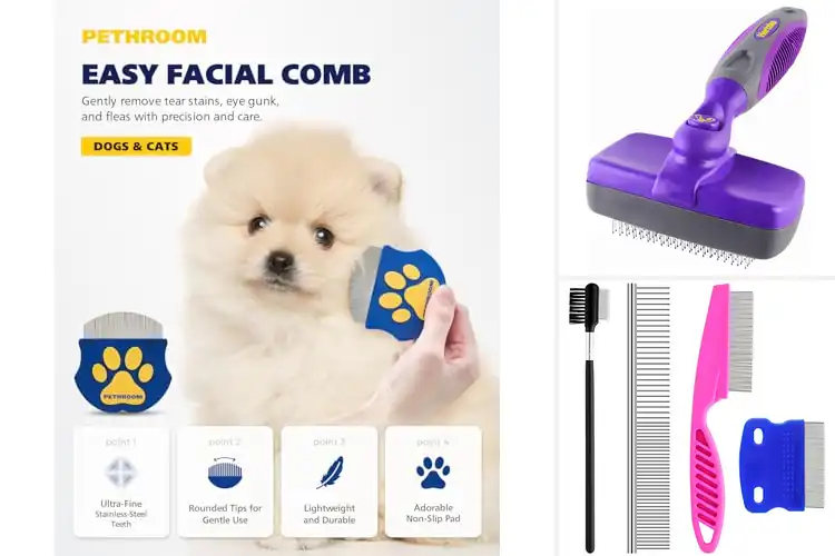 Detailed view of Best Gentle Grooming Comb For Sensitive Skin