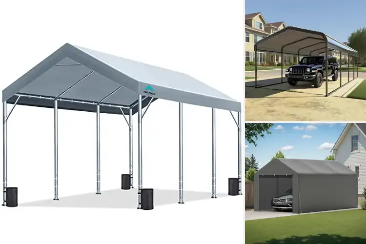 Detailed view of Best Heavy Duty Car Shelters