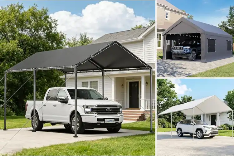 Detailed view of Best Large Car Canopy: Ultimate Vehicle Protection Guide