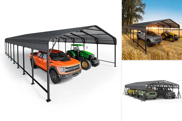 Detailed view of Best Large Carports