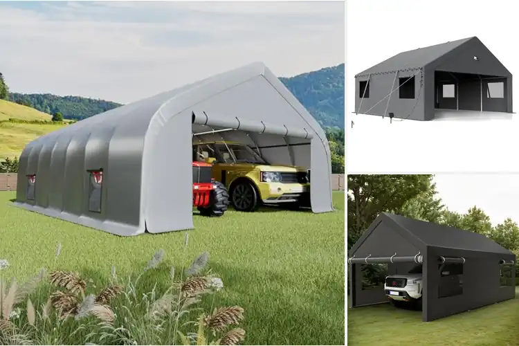 Detailed view of Best Large Portable Garages