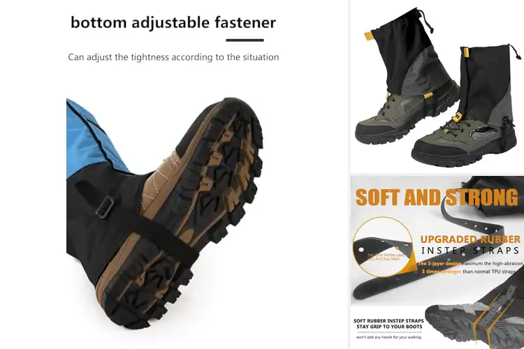 Detailed view of Best Lightweight Snow Gaiters