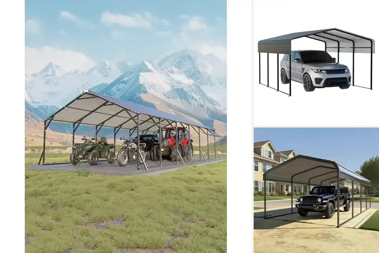 Detailed view of Best Metal Carport Shelters