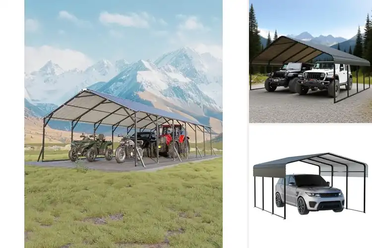 Detailed view of Best Metal Carports: Top 10 Picks for Ultimate Protection