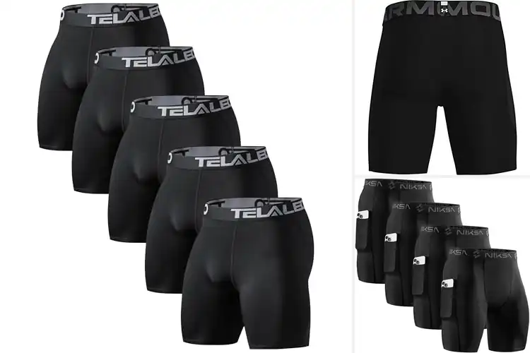 Detailed view of Best Moisture Wicking Compression Shorts