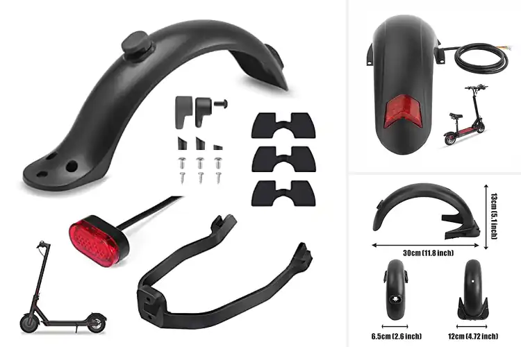 Detailed view of Best Mudguards for Scooters: Stay Clean, Ride Safe & Smooth