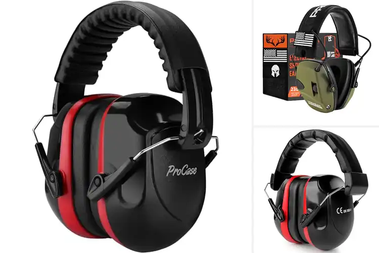 Detailed view of Best Noise Cancelling Earmuffs for Guns