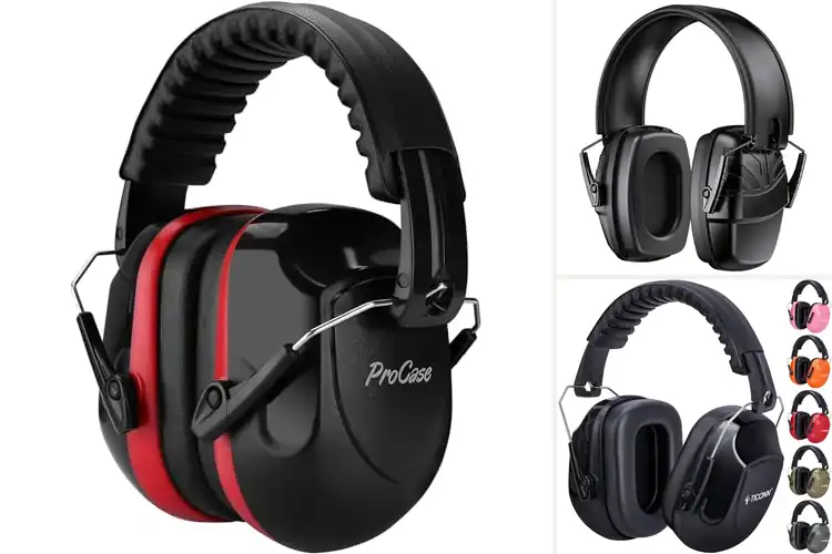 Detailed view of Best Noise Reduction Earmuffs for Guns