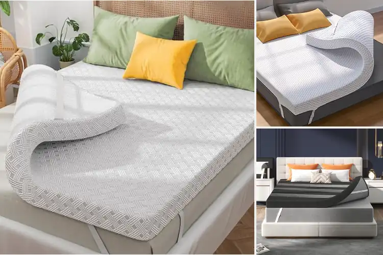 Detailed view of Best Non Slip Mattress Topper With Straps