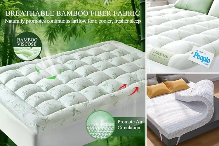 Detailed view of Best Oeko-Tex Certified Mattress Toppers
