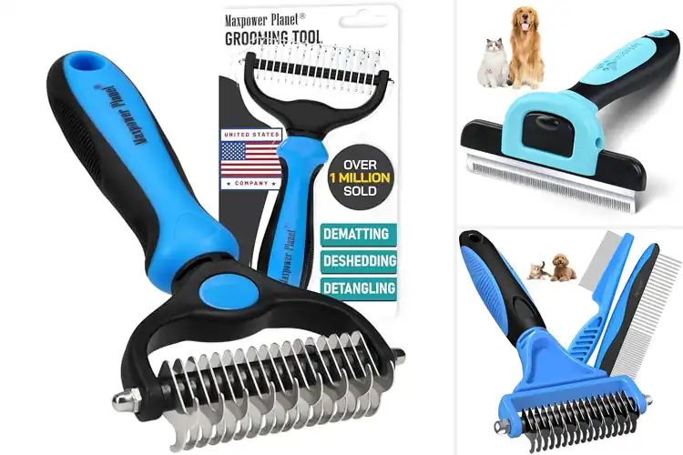 Detailed view of Best Pet Deshedding Tool For Dogs And Cats