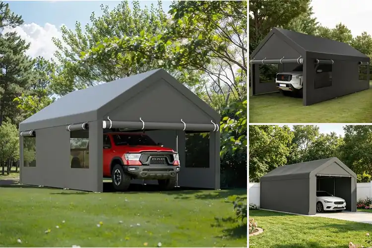 Detailed view of Best Portable Garages For Cars
