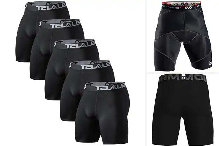 Detailed view of Best Recovery Boosting Compression Shorts