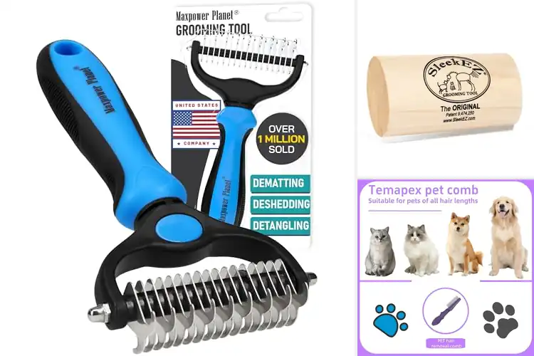 Detailed view of Best Shedding Combs for Pets